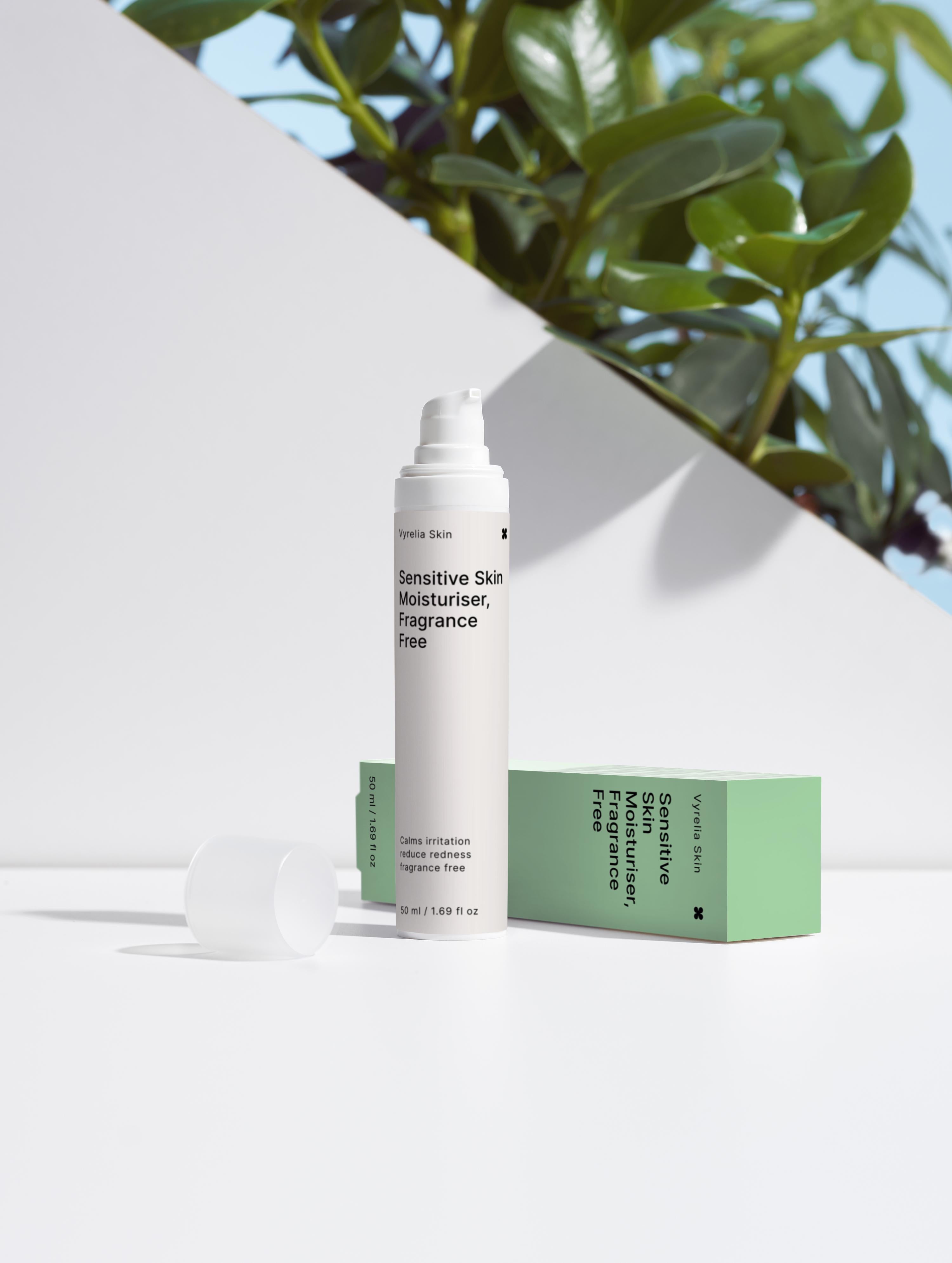 Sensitive Skin Moisturiser, Fragrance Free